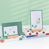 Greyoe Wooden Place Card Holders Set of 10 Table Number Cards Organizer view 4