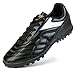 Barerun Boys Girls Womens Mens Outdoor/Indoor Soccer Shoes Football Training Cleat Shoes