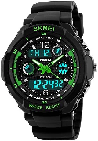 Kids Sport Watch Multi Function Digital LED Outdoor 50M Waterproof Electronic Analog Quartz Watches for Boy Girl Children Gift
