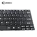 SUNMALL Laptop Keyboard Replacement Compatible with Aspire One D255e D257 D270 NAV50 O521 AO522 AO533 AOD255 AOD255E AOD257 AOD260 AOD270 Series Black US Layout