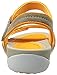 Dansko Women's Kami Dress Sandal, Mocha/Citrus Suede, 40 EU/9.5-10 M US