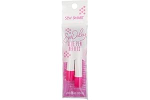 SUE DALEY DESIGNS Sue Daley fabric pink glue pen refills epp english paper piecing sewing patchwork glue basting