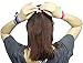 Elastic Hair Ties, No Crease Ouchless Ribbon Ponytail Holders, Bows Rubber Yoga Twist Hair Bands Accessories, Hand Knotted Fold Over Solid Colors (Multi-colored 200Pcs)