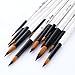 YOUSHARES 12 Pcs Art Paint Brush Set for Watercolor, Oil, Acrylic Paint/Craft, Nail, Face Painting