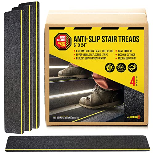 SKID GUARD Anti Slip Tape Outdoor Stair Treads Non Slip Tape (6x24