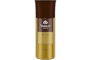 Yardley Gold Body Spray for Men, 150ml