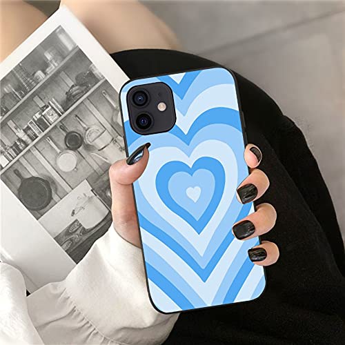 LUOWAN for iPhone 11 Love Heart Case,Silicone Shell with Cute Love