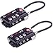 TSA Approved Cable Luggage Locks, Re-settable Combination with Alloy Body primary