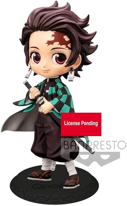 Amazon Com Banpresto Demon Slayer Tanjiro Kamado Q Posket Figure Ver 1 Toys Games