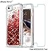 iPhone 6 Case, iPhone 6S Glitter Case, Maxdara Shockproof Glitter Flowing Liquid Floating Luxury Bling Sparkle Quicksand Soft Case Pretty Fashion Creative Design for iPhone 6 6s 4.7 inches (Red)