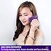 MoValues Amethyst Gua Sha Scraping Tool - Gua Sha Massage Tool for Scraping Facial and Body Skin Massage - Natural, Authentic, Ultra-Smooth Surface