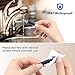 WiFi Otoscope Camera, KZYEE New Upgraded 1080P HD Visual Ear Scope Camera with 6 Adjustable LED Lights Earwax Removal Tool for iPhone Android Devices