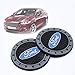 3Pcs Tough Car Logo Vehicle Travel Auto Cup Holder Insert Coaster Can for Ford Focus,kuga,Fusion,Mondeo,Fiesta,Transit, Ranger,F150, Edge, Explorer,etc All Models