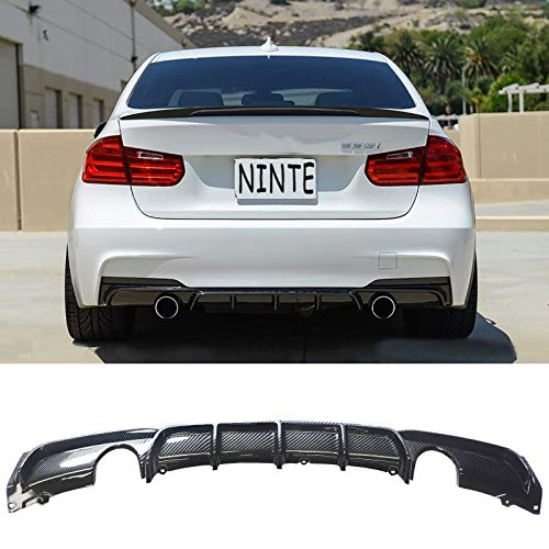 NINTE Rear Diffuser for 20122018 BMW 3 Series F30 M Sport Carbon