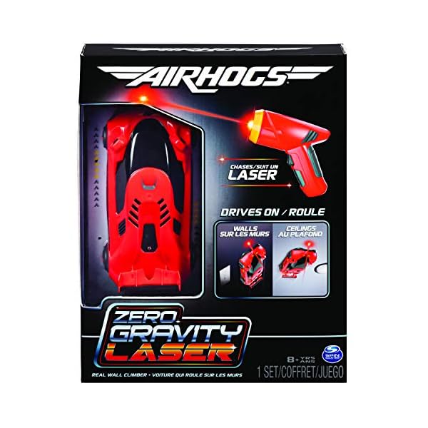 Air-Hogs-Zero-Gravity-Laser-Laser-Guided-Real-Wall-Climbing-Race-Car-Red Air Hogs, Zero Gravity Laser, Laser-Guided Real Wall-Climbing Race Car, Red
