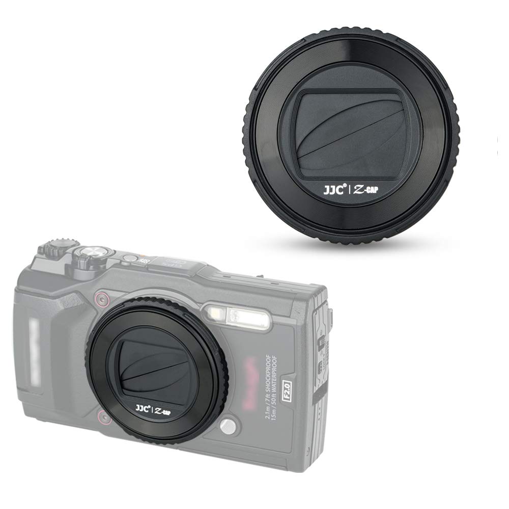 JJC Lens Cap for Olympus Tough TG-7 TG-6 TG-5 TG-4 TG-3 TG-2 TG-1 TG7 TG6 TG5 Camera Replaces Olympus LB-T01 Lens Protector