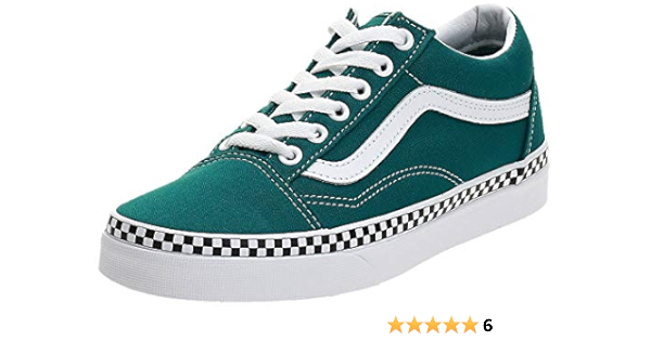vans old skool check foxing
