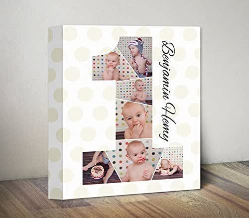 1st birthday picture collage