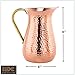 Handmade Copper Jug, Pure Copper Pitcher, 100% Copper - 1.5 Liters