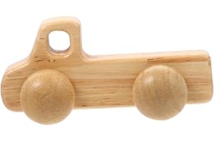 ZUNOXAZ Wooden Teething Car for Smooth Edges Sensory Grasping Chewing Lightweight Teether gift for for for for for for