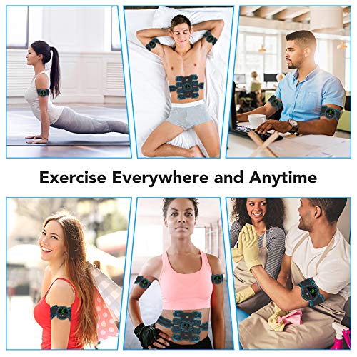 Innocareer Abs Stimulator, 2021 EMS Muscle Stimulator Belt Abdominal