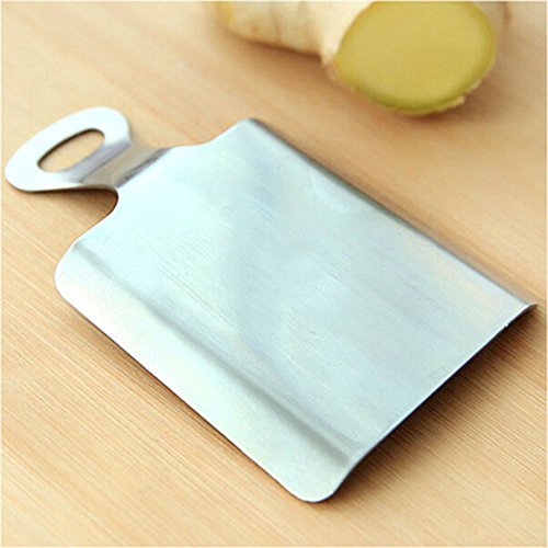 Unmengii Manual Lemon Zester Kitchen Tool Press Device Garlic Press Crusher Ginger Grater Garlic Grater Vegetable Lemon Spice Grinder
