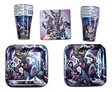 Gaurdians of the Galaxy 2 Birthday Party Supplies Bundle Pack for 16 Guests