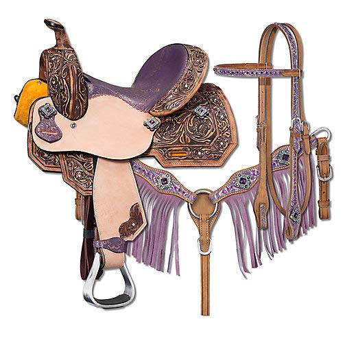 Silver Royal Sweet Pea Mini/Pony 4-PC Saddle Pkg