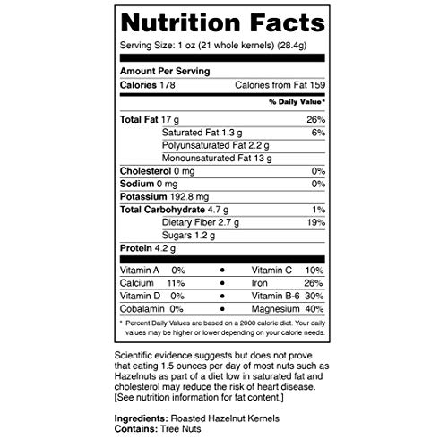 Dry Roasted Hazelnuts by Rivulet Farm - 16oz - Unsalted - Tasty & Snacks for Keto, Paleo, or Vegetarian Diet… - Image 6