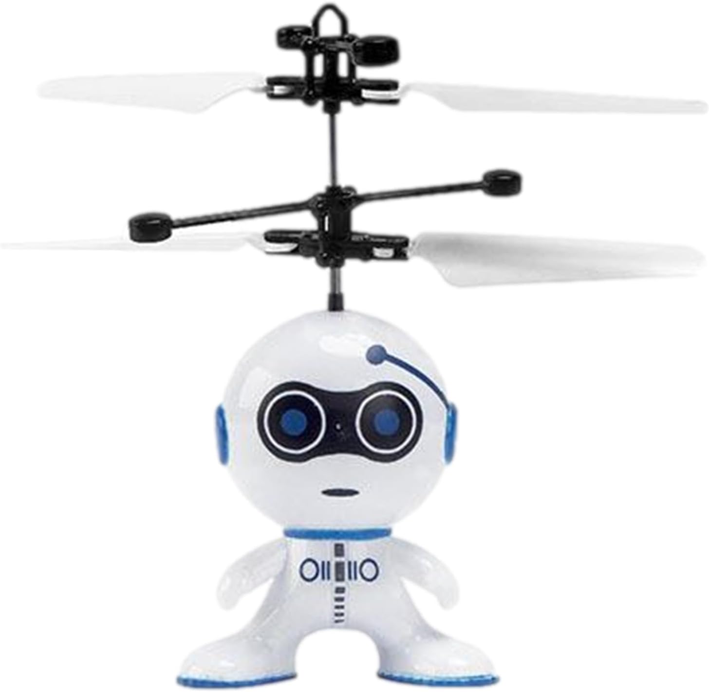Flying Robot Games – Helicopter Robot Drone | Induction Airplane Toy | USB Rechargeable Remote Control | Infrared Sensor for Kids | Indoor Outdoor Fun | Hovering Flying Toy for Boys Girls