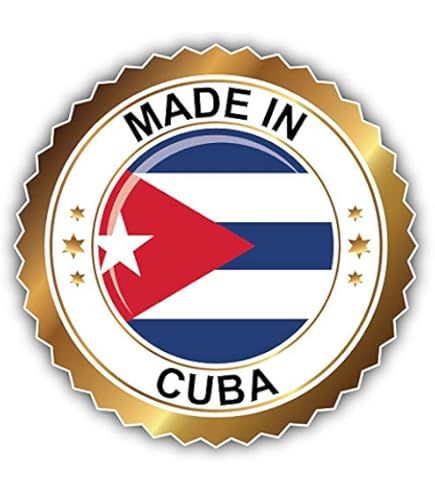 Cuba Flag Vinyl Decals 2-Pack - 5x3 Inch UV Resistant Stickers For Cars, Laptops & More