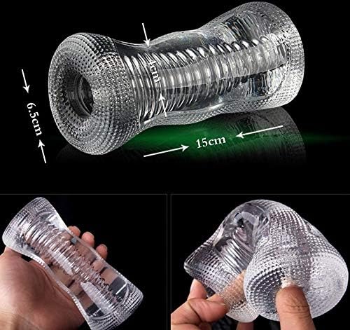 Jiamusi JMS Male Sex Toys for Men delay Spray Trainer seks Mens Sex Toys Sex Male Adult Toys Sex Products. (Color: Crystal Clear) DBK4977