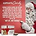 Cotton's Candy Almond English Toffee Handmade Premium Chopped Almonds in Caramelized Fine Domestic Sugar and Real Butter Toffee Bar Covered in Premium Semi-Sweet Chocolate Perfect Christmas Gift