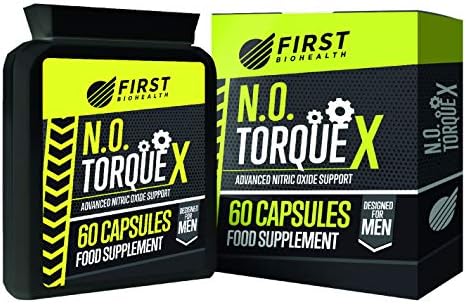 Nitric Oxide | Pre Workout Supplement | L-Citrulline | L-Arginine Alpha-Ketoglutarate | Caffeine | Pump | Muscle Support | Nutrition | 60 Capsules