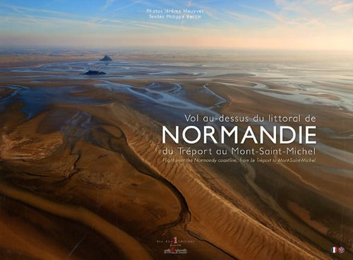 Vol au-dessus du littoral de Normandie du Tréport au Mont-Saint-Michel