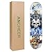 Ancheer Skateboard Complete Profession Wood Full Size Skate Board 31
