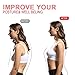 FS.Y Posture Corrector for Women & Men - Effective Comfortable Adjustable Posture Correct Brace - Posture Support - Back Brace - Kyphosis Brace, Black