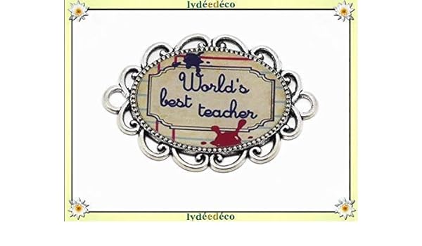 1 imán El mejor maestro del mundo pizarra roja tinta azul beige ...