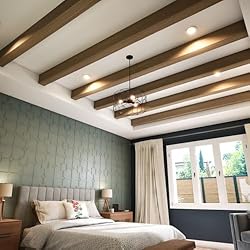 Ekena Millwork 9 1/2"W x 11 1/2"H x 120"L 3-Sided