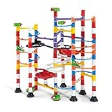 Quercetti Super Marble Run - Italian Made - 213 Pieces - for Ages 8 and Up