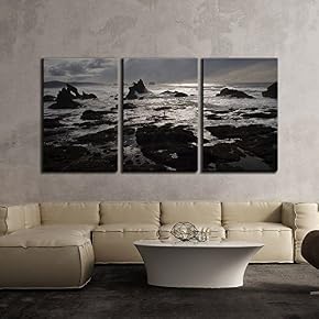 Seashore at The Dusk x3 Panels