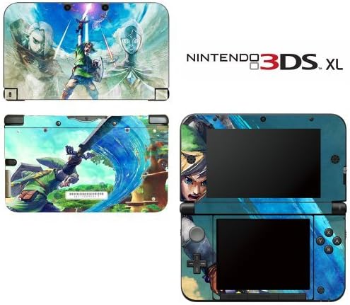 The Legend Of Zelda Skyward Sword Decorative Video Game Decal Cover Skin Protector For Nintendo 3ds Xl By Decals Plus Amazon De Games