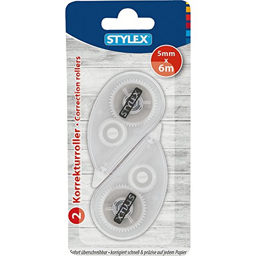 STYLEX 31039 Correction Tape (Pack of 2)