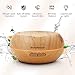 InnoGear 200ml Aromatherapy Diffuser with 8 Bottles 100% Pure Essential Oils Gift Set Aroma Cool Mist Humidifier with 7 Color LED Lights Changing for Home, Office, Aromatherapythumb 2