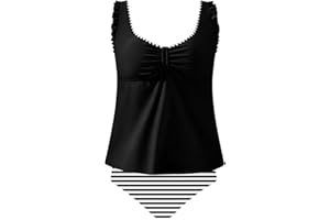 Women's Underwire Tummy Control Swimsuit Top Push Up Support Comfortable Bathing Top No Bottom Included