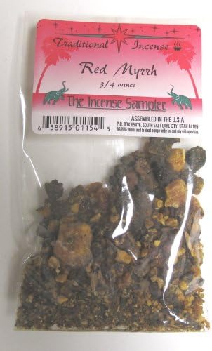 Red Myrrh - 3/4 Ounce - Resin Incense