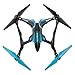 Dromida Vista FPV Ready-to-Fly 251 mm Electric Drone with Tactic DroneView 720p Wi-Fi Mini Camera, Radio, Micro Memory Card, Batteries and Charger (Blue)