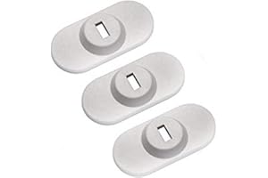 CaLeQi Combination Security Lock Cable for Notebook Laptop Pc Computer Monitor LCD-(Plastic Sticky Board x 3)