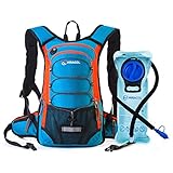 MIRACOL Hydration Backpack with 2L Water Bladder