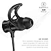 Phaiser BHS-730 Bluetooth Headphones Headset Sport Earphones with Mic and Lifetime Sweatproof Guarantee - Wireless Earbuds for Running, Blackout
